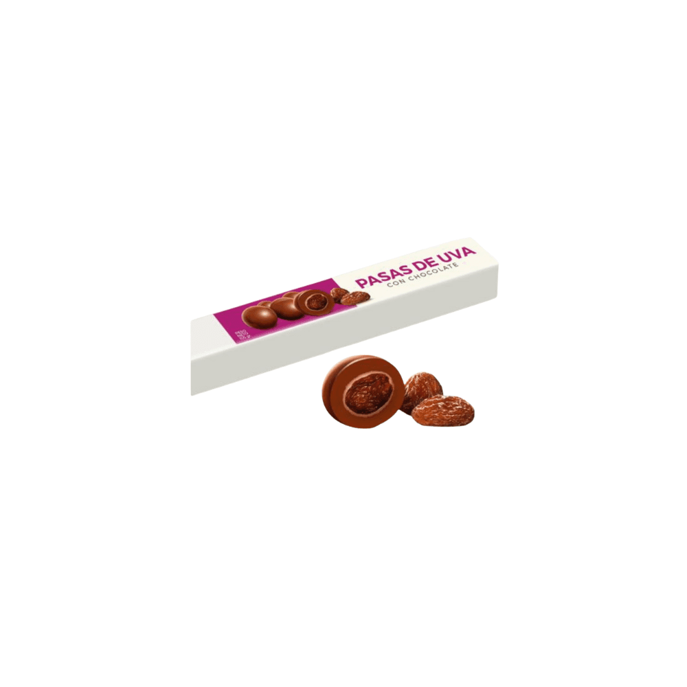 TUBO PASAS CON CHOCOLATE *60G DRIMER