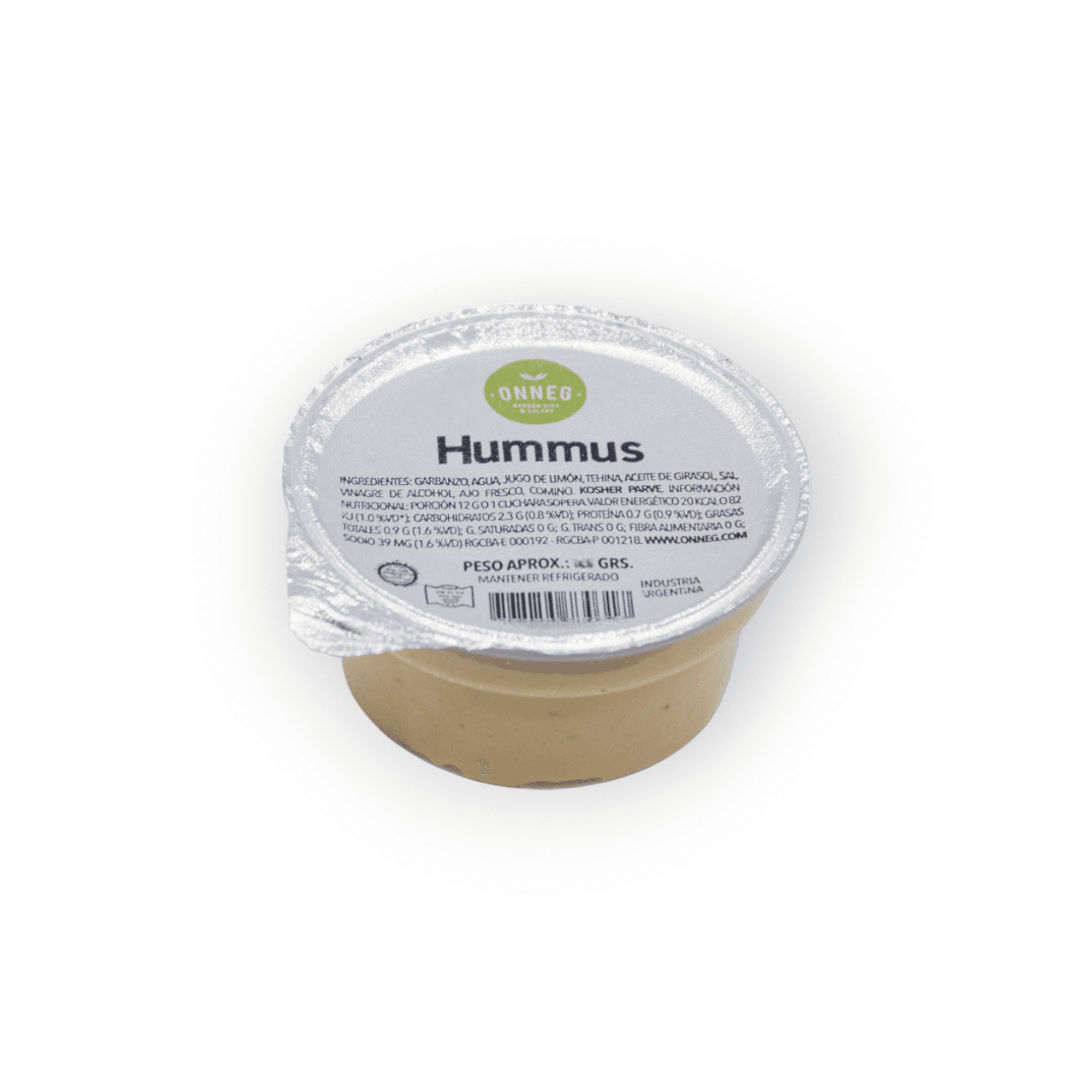 R1) JUST HUMMUS *80G ONNEG