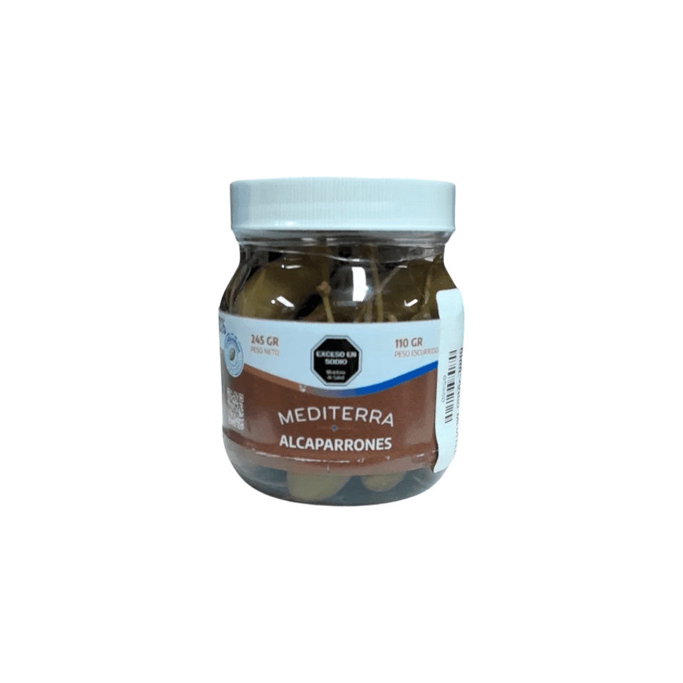 ALCAPARRONES EN VINAGRE DE ALCOHOL *245G MEDITERRA