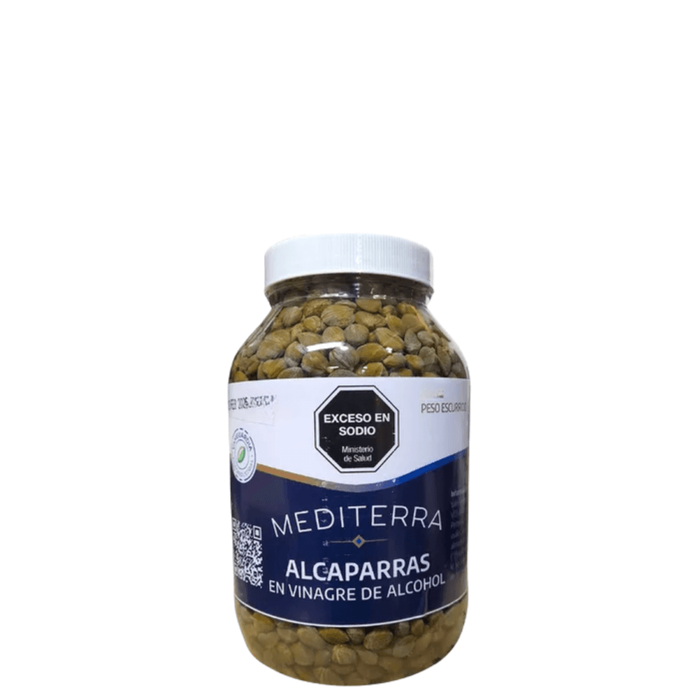 ALCAPARRAS EN VINAGRE DE ALCOHOL (9-11MM) *1KG MEDITERRA