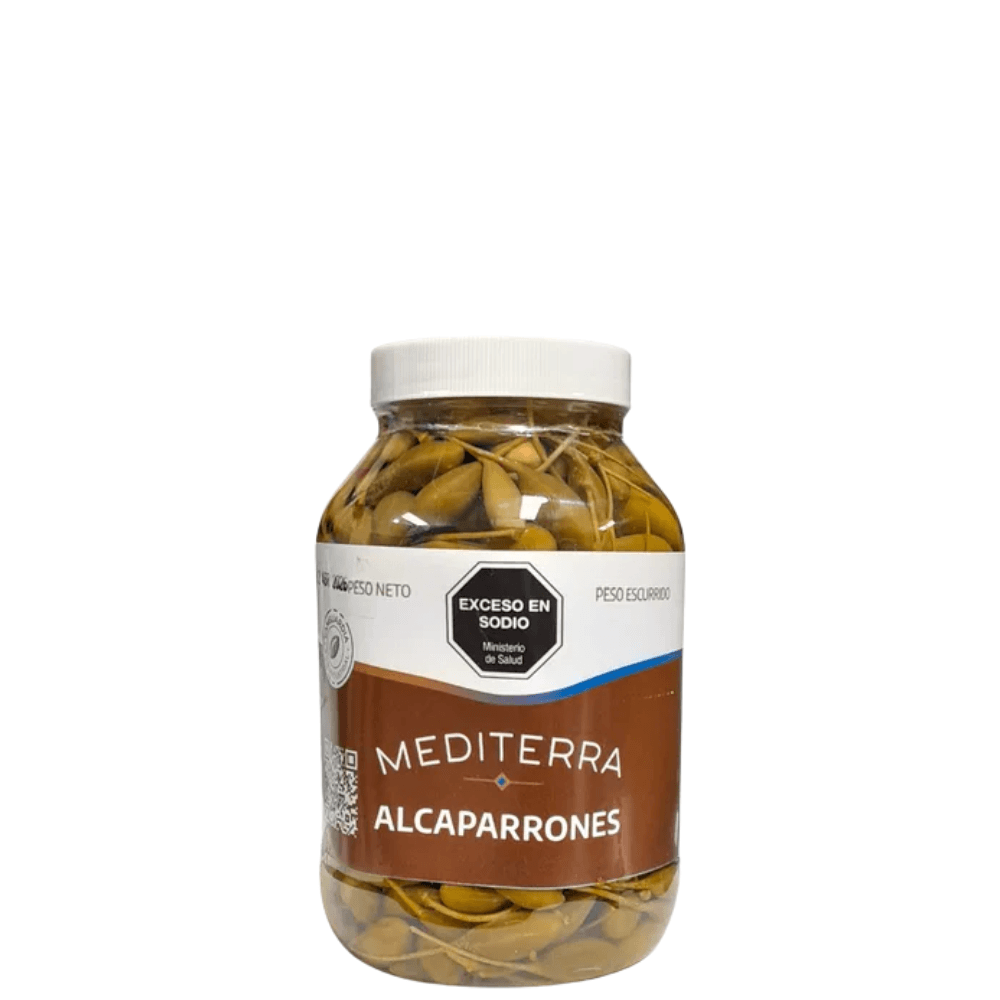 ALCAPARRONES EN VINAGRE DE ALCOHOL *1KG MEDITERRA