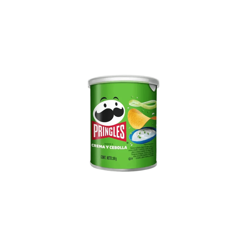 PRINGLES CREMA Y CEBOLLA *39G