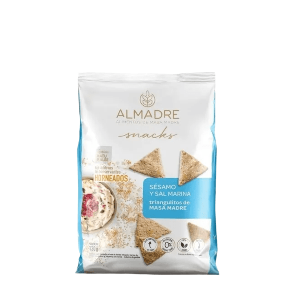 SNACKS SESAMO Y SAL MARINA *130G ALMADRE
