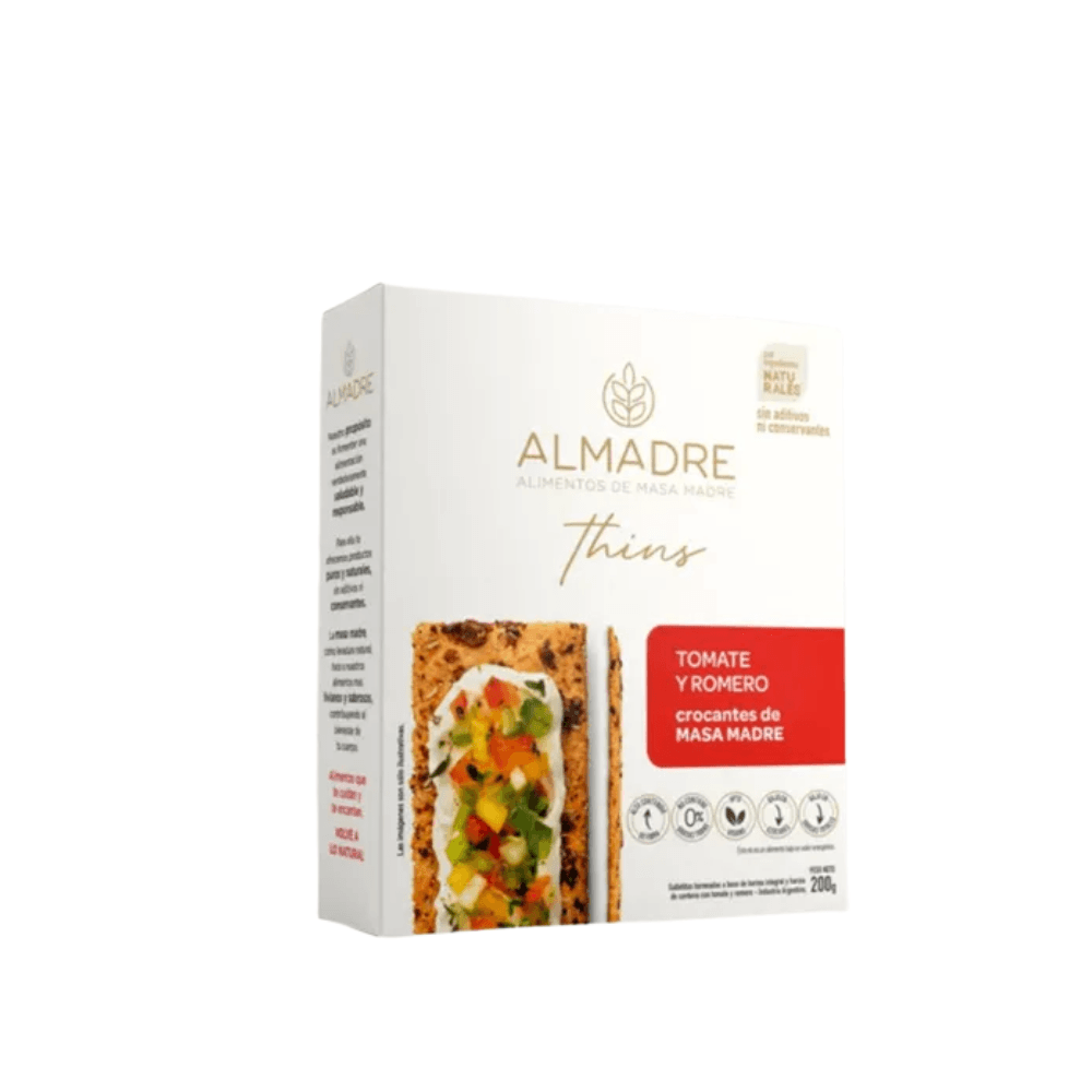 THINS TOMATE Y ROMERO *160G ALMADRE