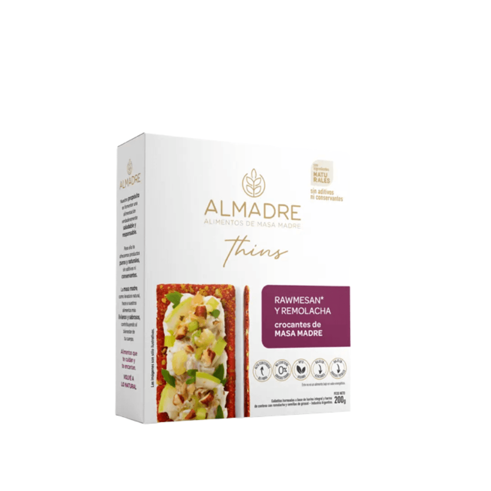 THINS RAWMESAN Y REMOLACHA *160G ALMADRE