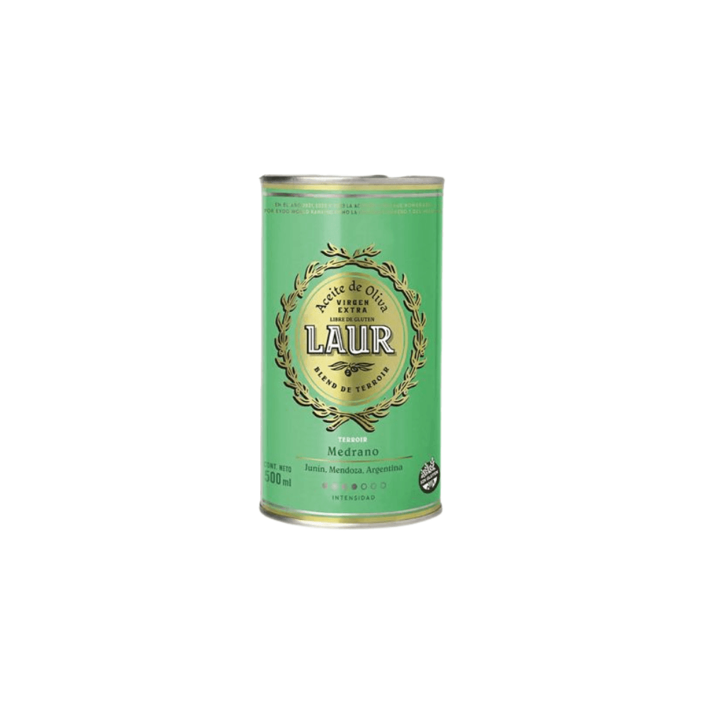 ACEITE DE OLIVA V.E. TERROIR MEDRANO *500ML LATA LAUR 
