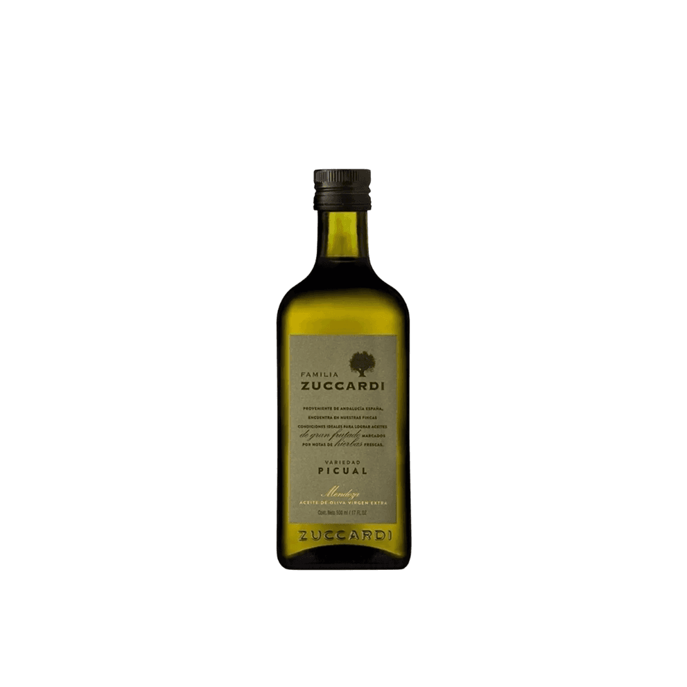 ACEITE DE OLIVA V.E. PICUAL *500ML VIDRIO FAMILIA ZUCCARDI
