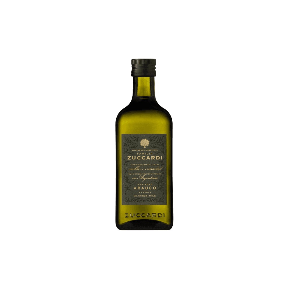 ACEITE DE OLIVA V.E. ARAUCO *500ML VIDRIO FAMILIA ZUCCARDI