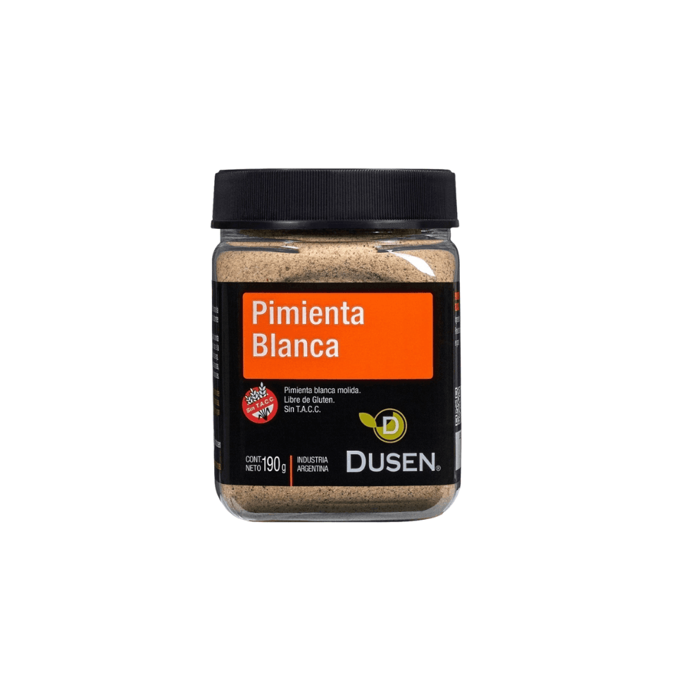 PIMIENTA BLANCA MOLIDA *190G DUSEN