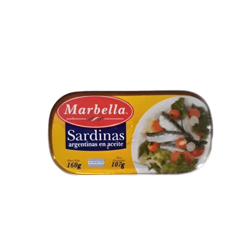 SARDINAS EN ACEITE *160G MARBELLA