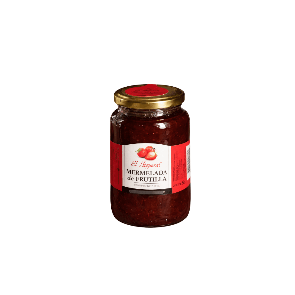 MERMELADA DE FRUTILLAS *450G EL HIGUERAL