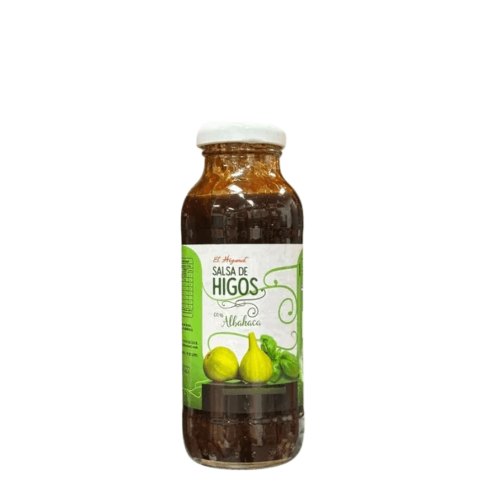 SALSA DE HIGO CON ALBAHACA *270G EL HIGUERAL
