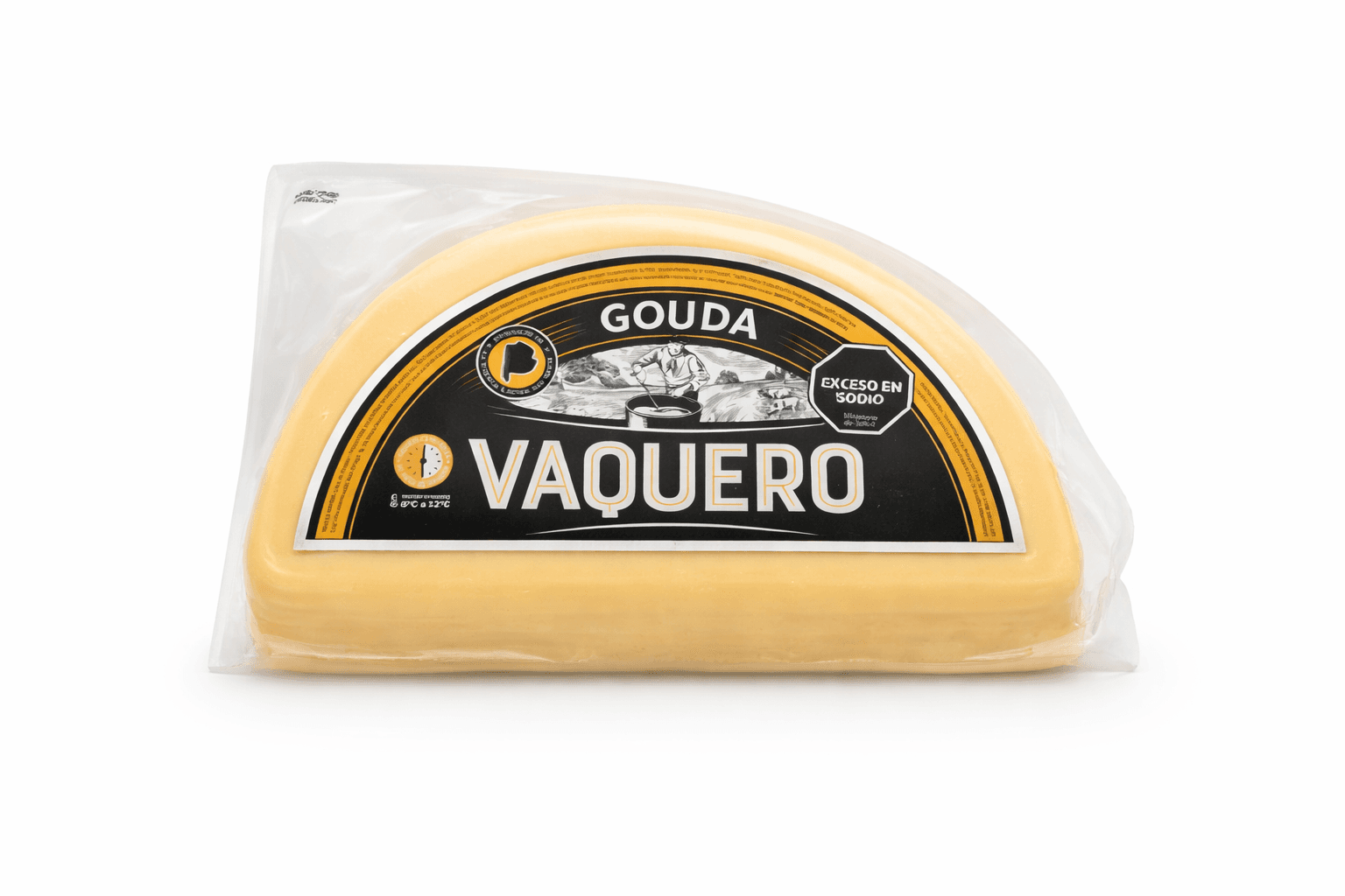 GOUDA 1/4 HORMA VAQUERO * PESO 