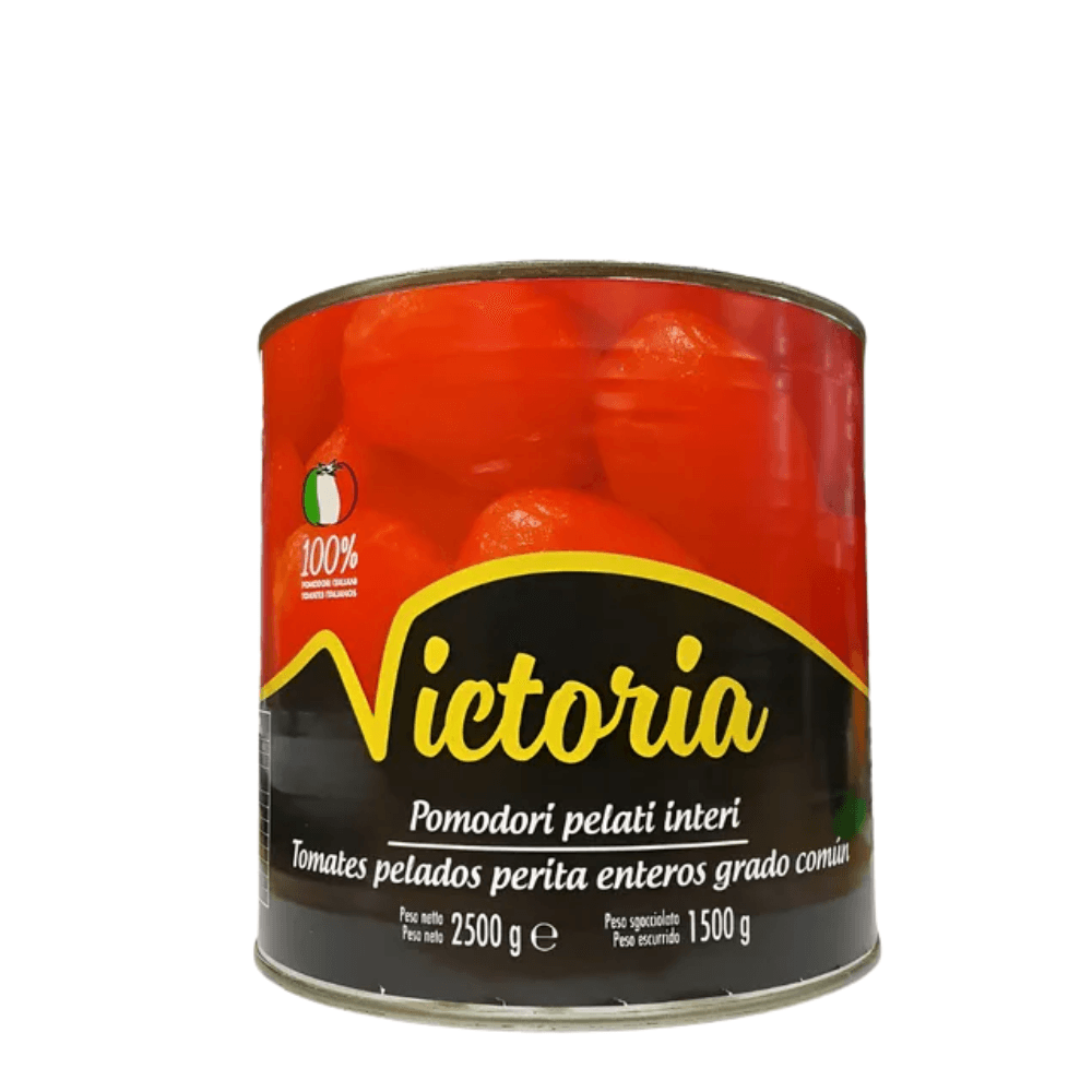 TOMATE PERITA PELADOS ENTEROS *2.5KG LATA VICTORIA