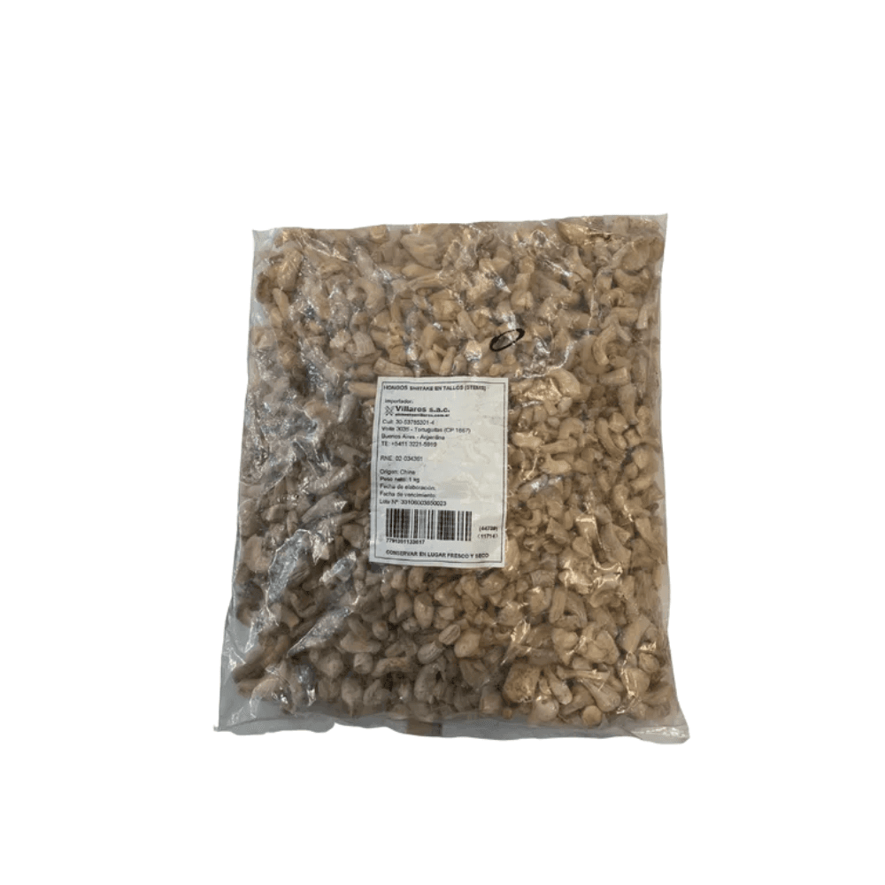 HONGOS SHIITAKE EN TALLOS *1KG  VILLARES