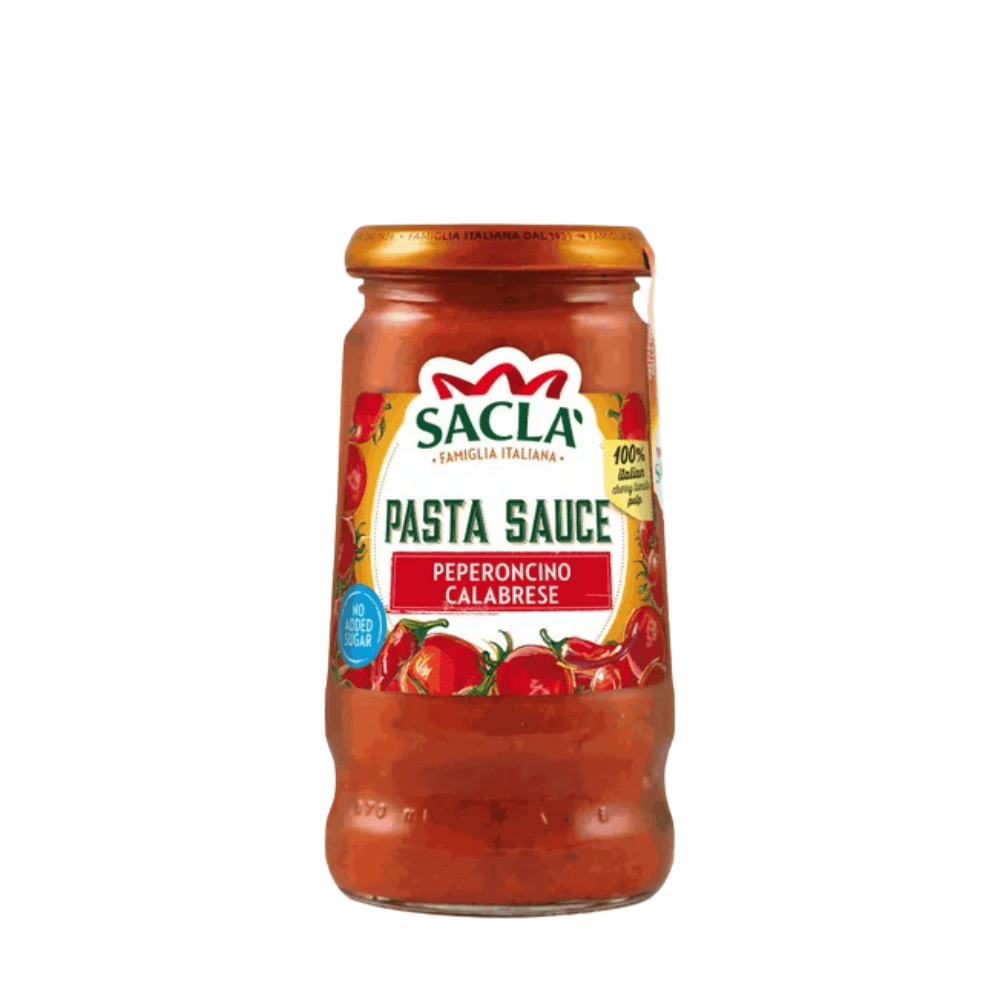 PASTA SAUCE PEPERONCIONO CALABRESE *290G VIDRIO SACLA