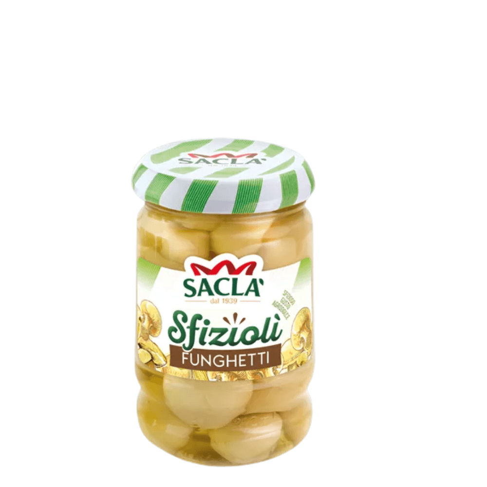 FUNGHETTI SFIZIOLI *205GR  VIDRIO SACLA