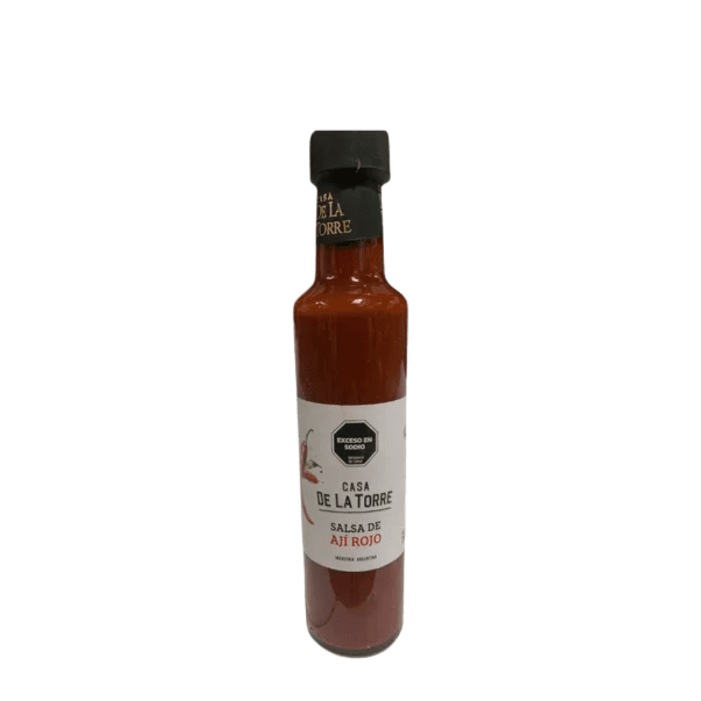 SALSA DE AJI ROJO *250G CASA DE LA TORRE
