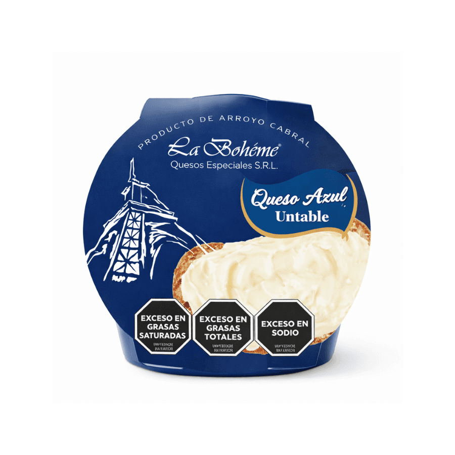 QUESO AZUL UNTABLE *180G LA BOHEME
