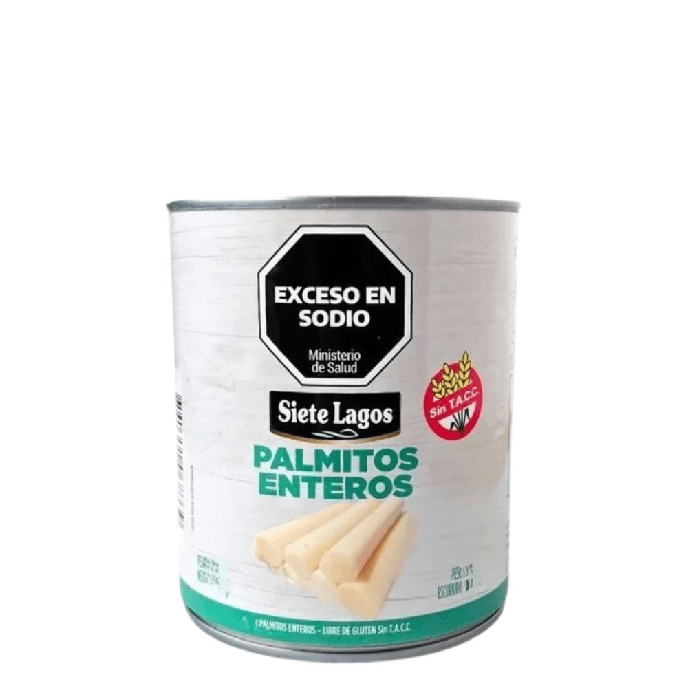 PALMITOS ENTEROS  S/TACC *400G SIETE LAGOS 