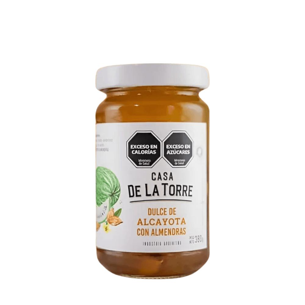 DULCE DE ALCAYOTA CON ALMENDRAS (RECETAS CASERAS)  *380G CASA DE LA TORRE