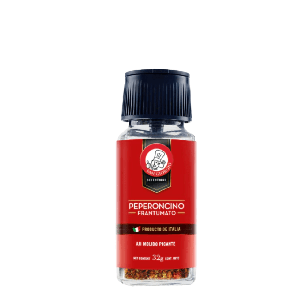 PEPERONCINO MOLIDO SELECTIONS  CON MOLINILLO VIDRIO *32G SAN GIORGIO
