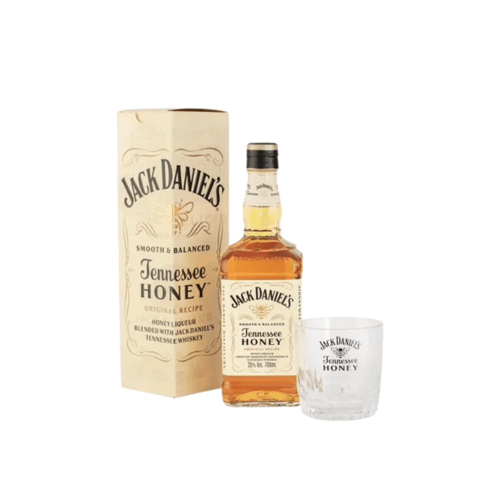 WHISKY JACK DANIELS TENNESSEE HONEY ESTUCHE *700ML + VASO