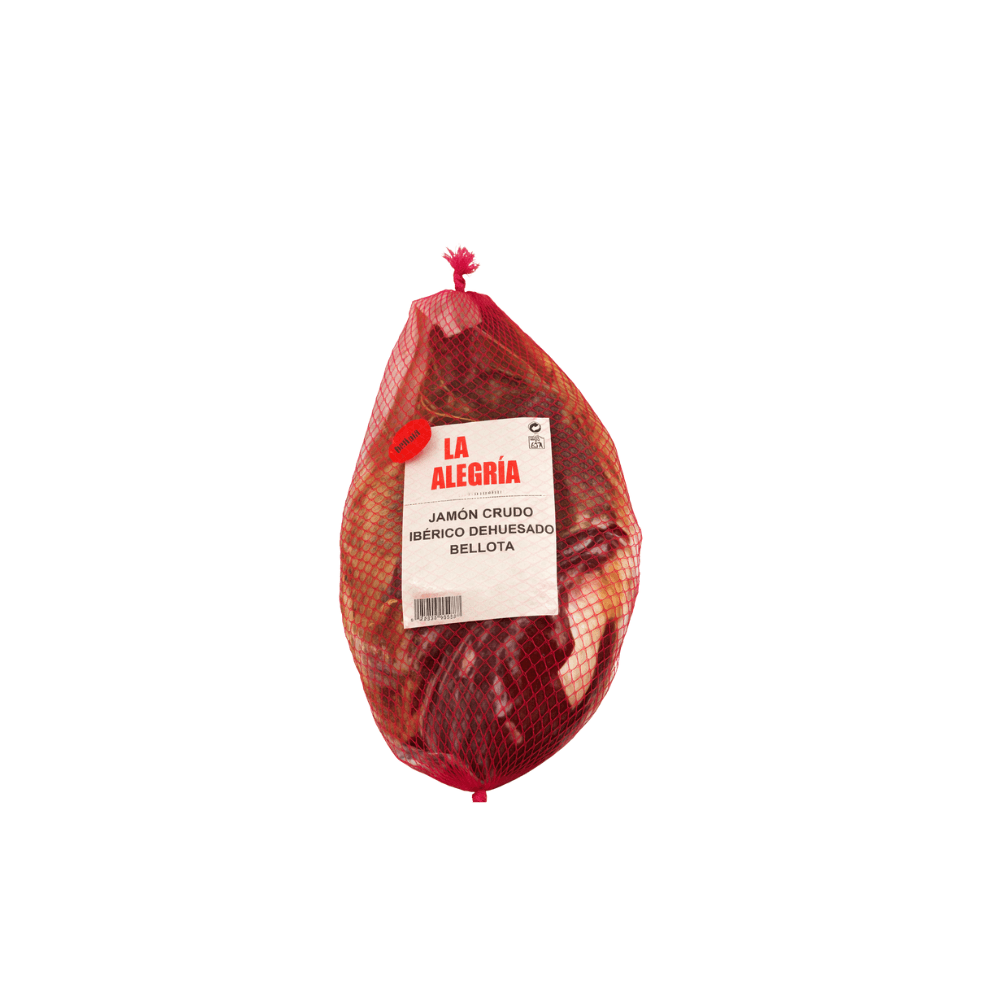 JAMON CRUDO IBERICO DESHUESADO  BELLOTA * PESO 