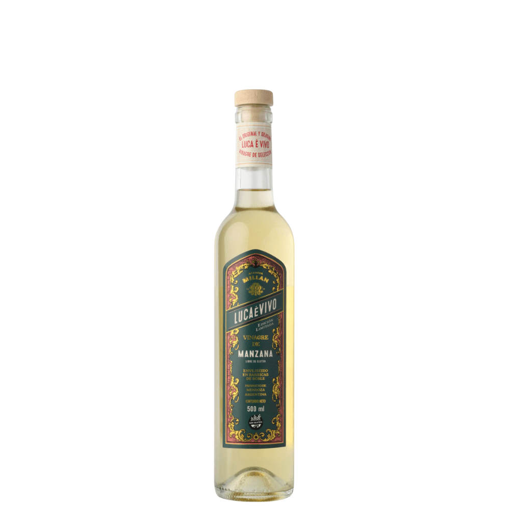 VINAGRE DE MANZANA EDICION LIMITADA *500ML LUCA E VIVO 