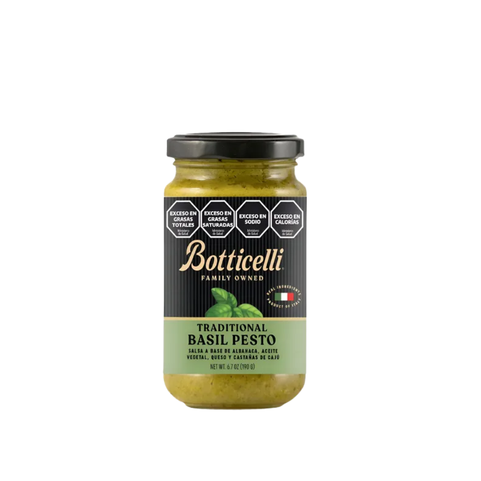SALSA PESTO TRADICIONAL *190GR BOTTICELLI