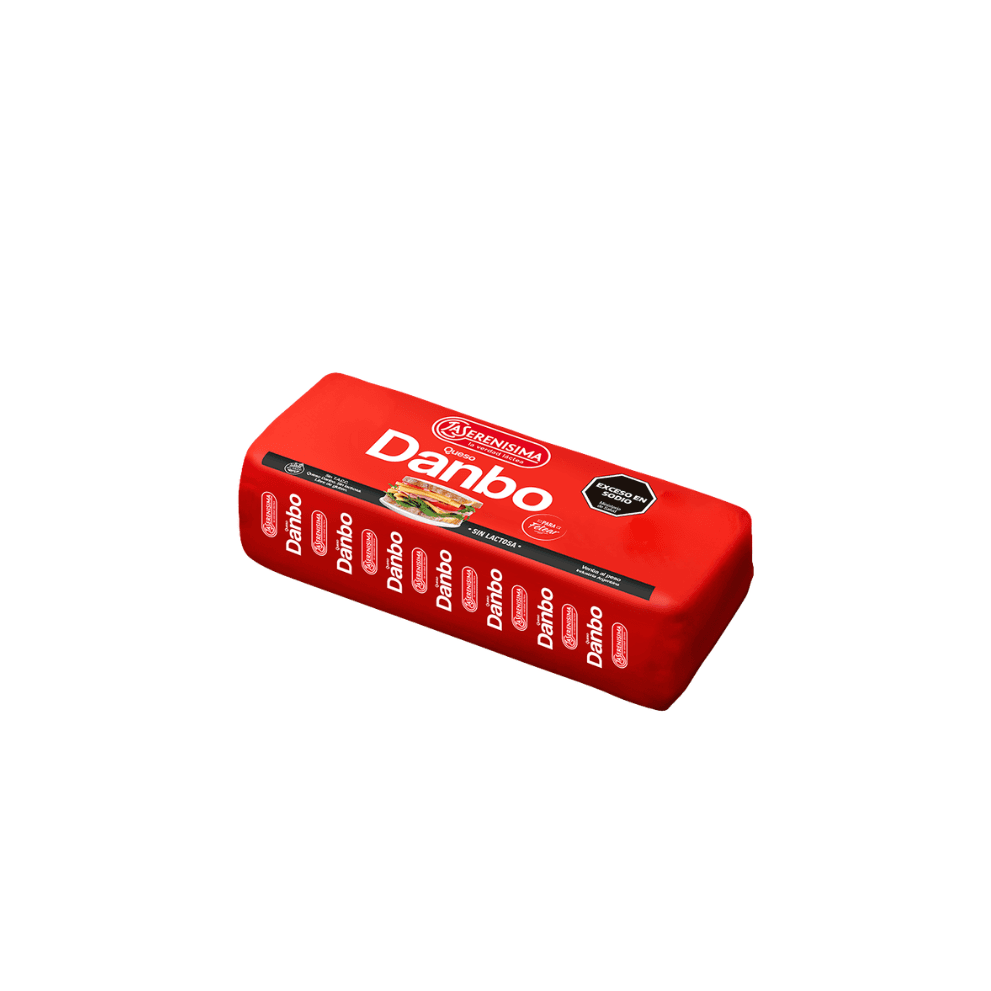 QUESO DANBO SIN LACTOSA BARRA  LS * PESO