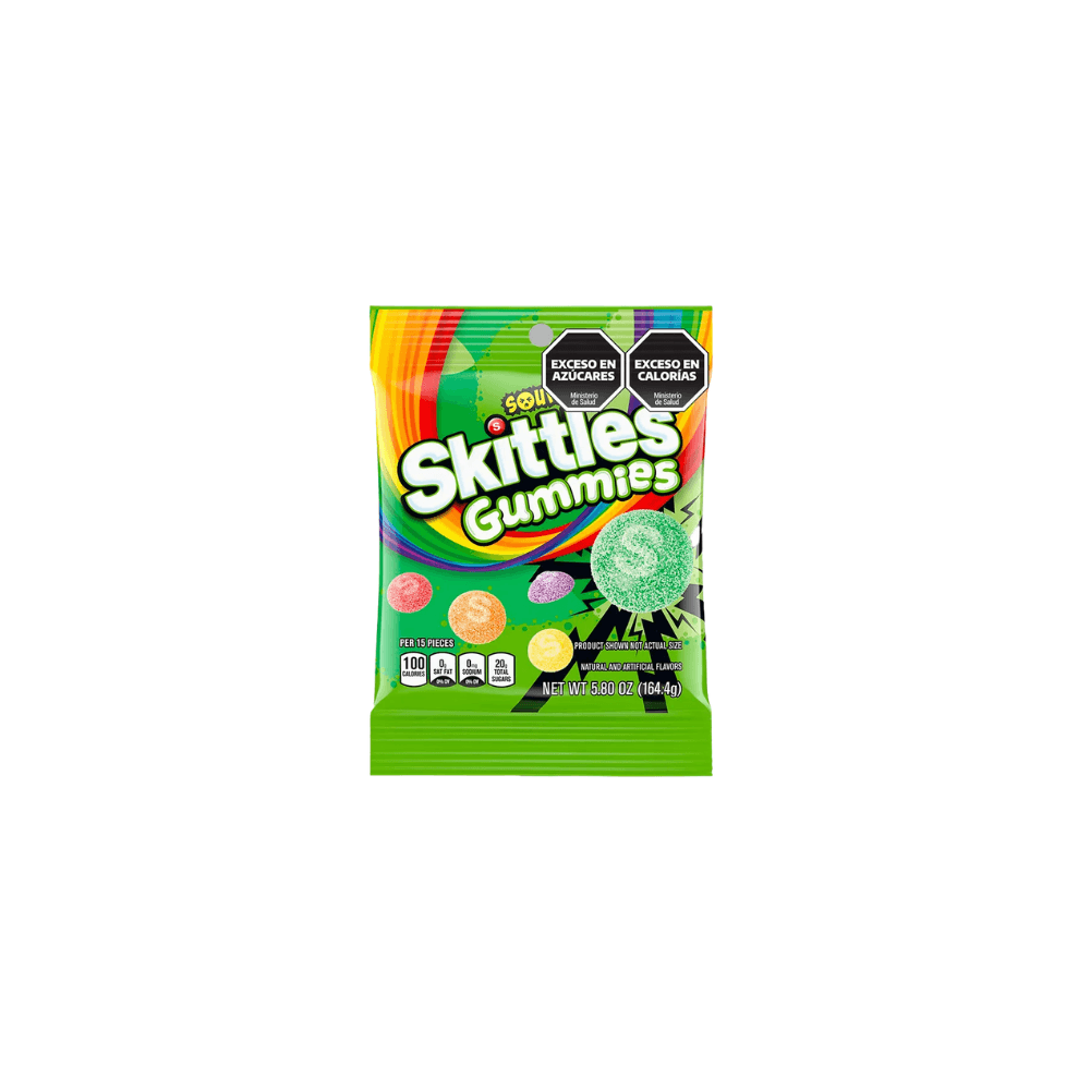 SKITTLES GOMITAS ACIDAS *164GR