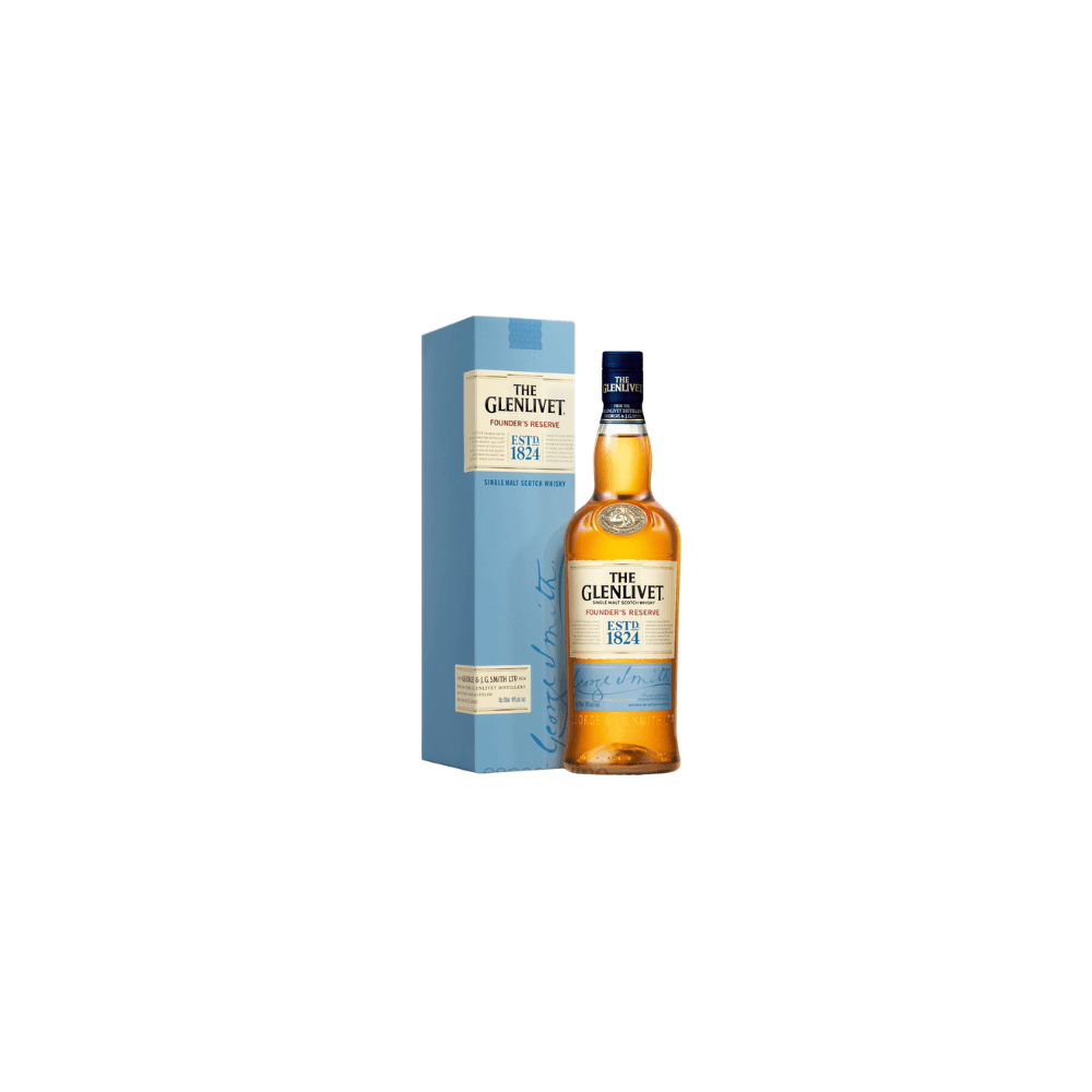 ESTUCHE WHISKY THE GLENLIVET FOUNDER/S RESERVE *700ML
