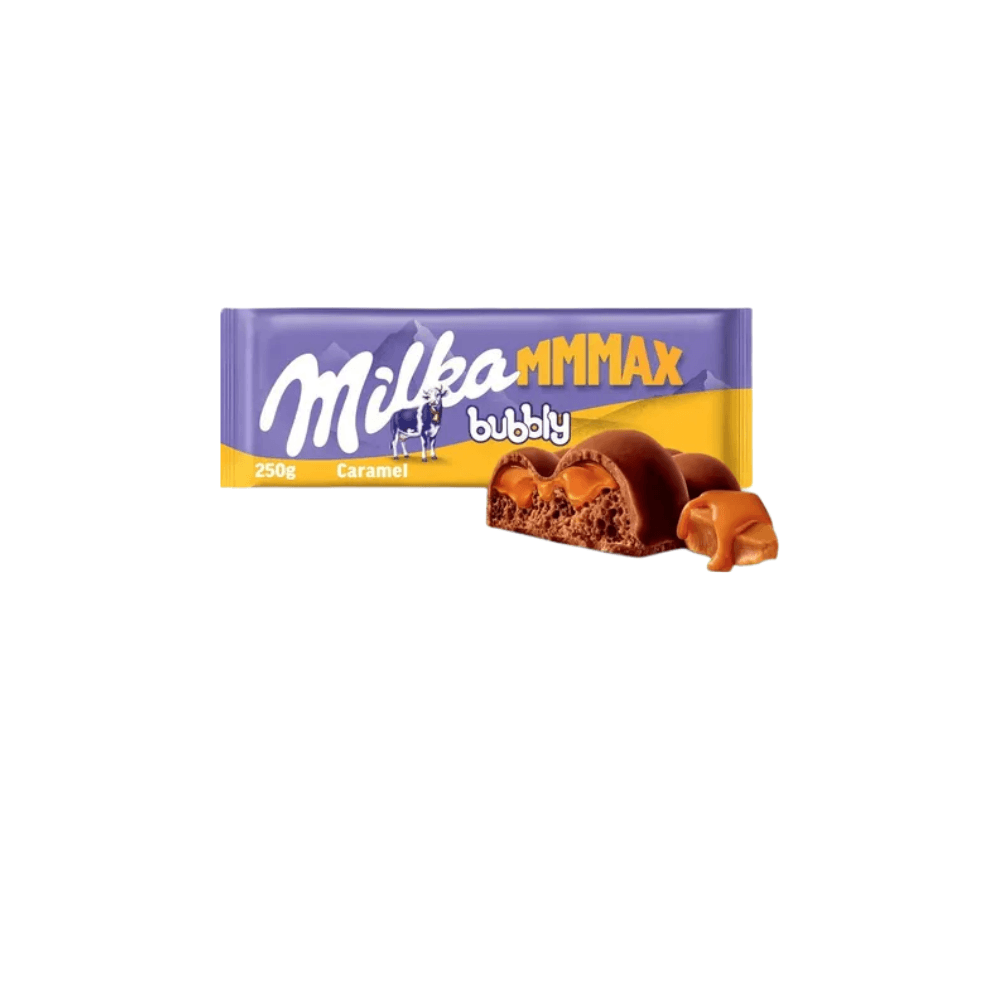 MILKA AIREADO BUBBLY CARAMELO *250G