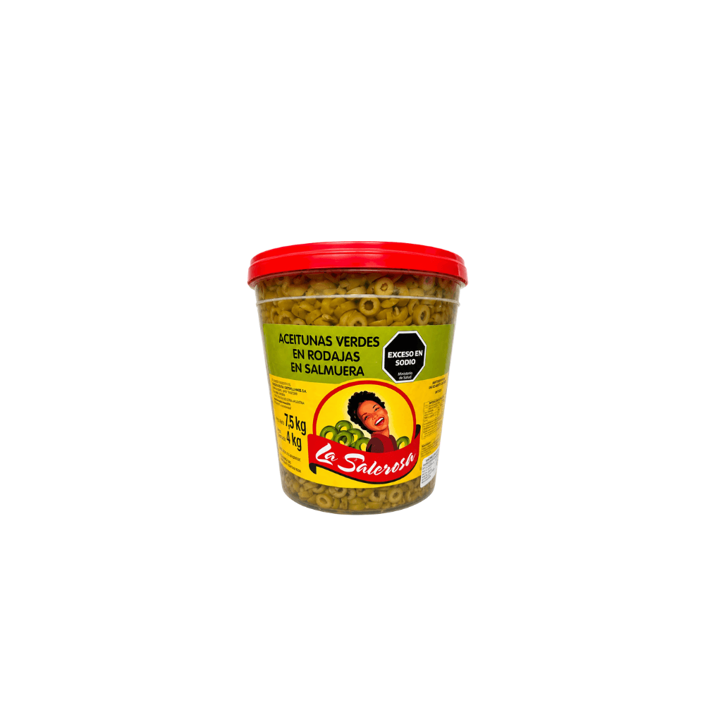 ACEITUNAS VERDES RODAJAS LA SALEROSA *5KG 