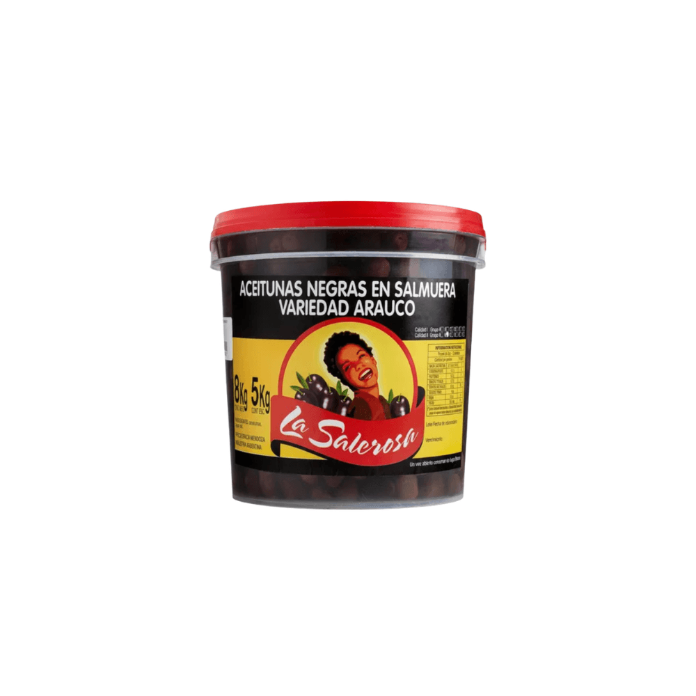 ACEITUNAS NEGRAS N° 0 *5KG LA SALEROSA