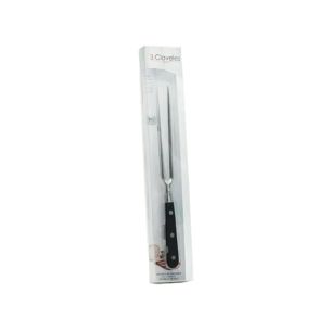Tenedor Trinchador 16cm Forjado 3 Claveles