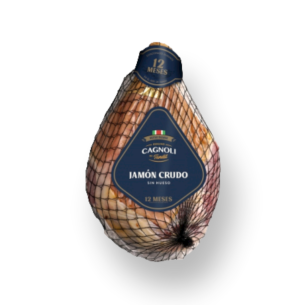 Jamon Crudo 12 meses Cagnoli  * Peso 