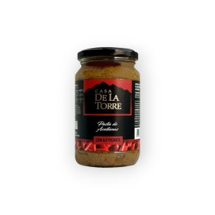 Pasta De Aceitunas Verdes Con Aji Picante *300g Casa De La Torre 