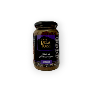 Pasta De Aceitunas Negras Ahumadas *300g Casa De La Torre 