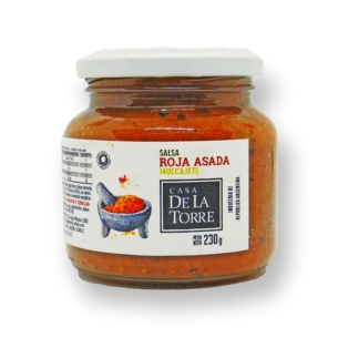 Salsa Roja Asada Molcajete *230g Casa De La Torre