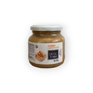 Salsa De Curry Y Mostaza *230g Casa De La Torre