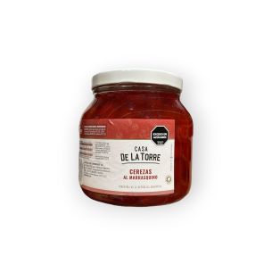 Cerezas Al Marrasquino Rojas Sin Carozo *1.5kg Casa De La Torre