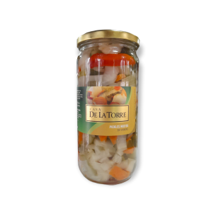 Pickles Mixtos En Vinagre De Alcohol *800g Casa De La Torre