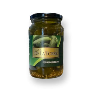 Pepinos Agridulce En Vinagre *300g Casa De La Torre 