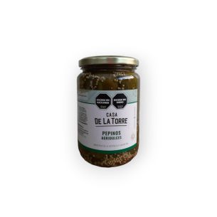 Pepinos Agridulce En Vinagre *650g Casa De La Torre 